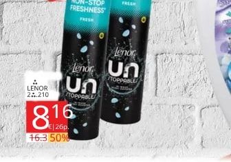Lenor Unstoppable Non-Stop Freshness