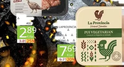 La Provincia PUI VEGETARIAN Crescut cu legume