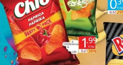 Chio Chio Smântână și Ceapă Sour Cream & Onion Party Pack