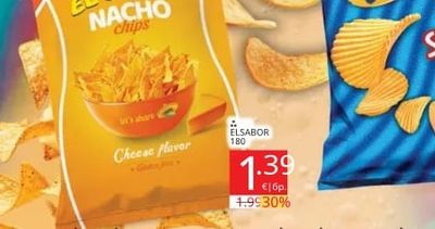 El Sabor El Sabor Nacho Chips Cheese Flavor