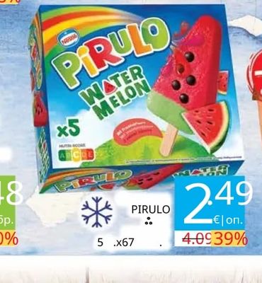 PIRULO СЛАДОЛЕД WATER MELON
