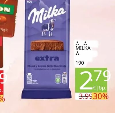 Milka Chunky Alpine Milk Chocolate