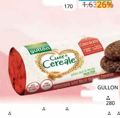 Gullon Cuor Cereale Wholegrain with Rolled Oats and Chocolate