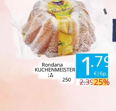 Rondana KUCHENMEISTER Козунак