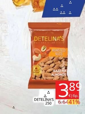 DETELINA'S Roasted Almonds