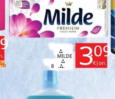 Milde Тоалетна хартия Premium