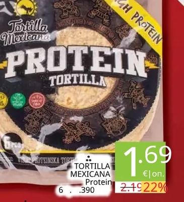 TORTILLA MEXICANA PROTEIN TORTILLA