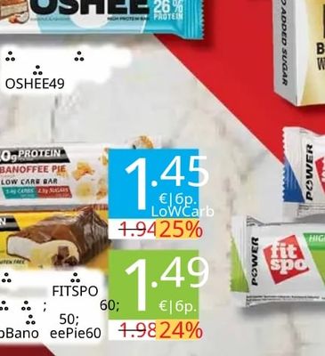 OSHEE Protein Bar