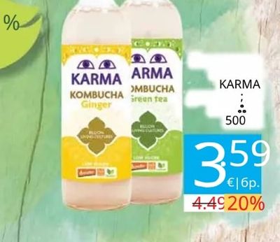 KARMA KOMBUCHA Ginger