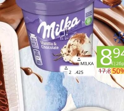 Milka Vanilla & Chocolate