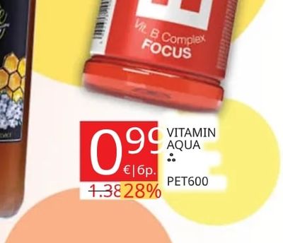 Vitamin Aqua Vitamin Aqua B+ Vit. B Complex Focus