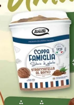tonitto COPPA FAMIGLIA STRACCIATELLA AL BACIO