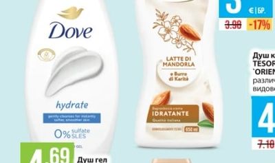Dove Душ гел DOVE
