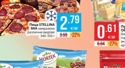 Пица замразена различни видове