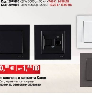 LED шини Batten 4000 K