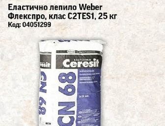 Ceresit Саморазливна замазка за под CN68