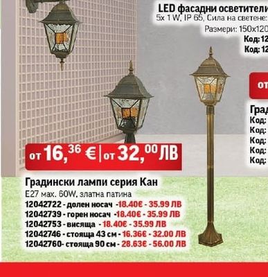 LED прожектори 6000K, IP65