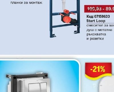 GROHE Комплект структура за вграждане Rapid SL 381