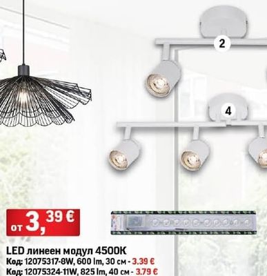 LED плафони CRYSTAL, 4000K