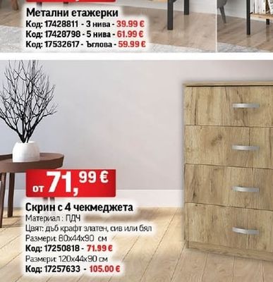 Метални етажерки