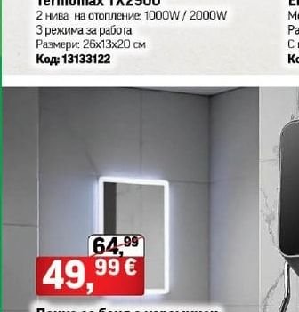 Termomax Вентилаторна печка Termomax TX2900