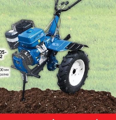 Hyundai Мотоблок HY-MC 105-14.0 к.с., 105 см с колела 5х12