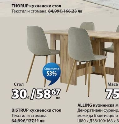 THORUP кухненски стол