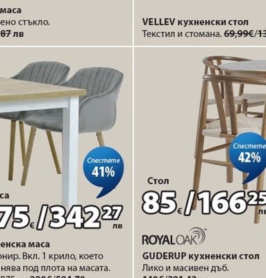 LINTRUP кухненска маса