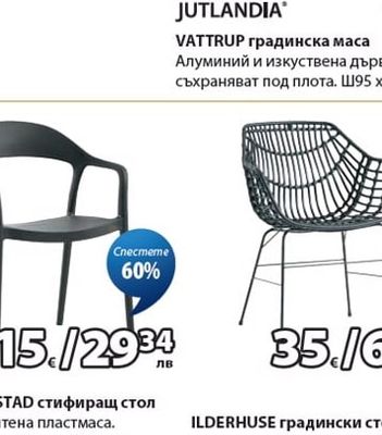 NANNESTAD стифиращ стол