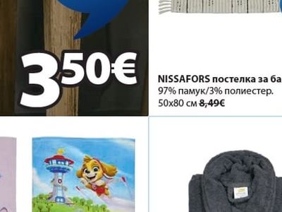 NISSAFORS постелка за баня