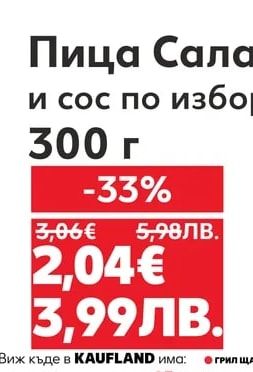 Пица Салами