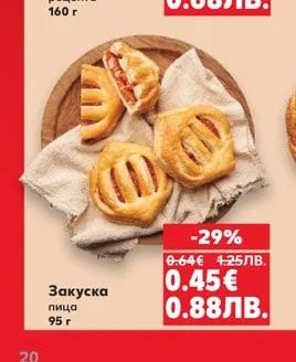 Закуска пица