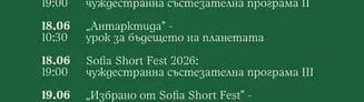 Sofia Short Fest 2026: чуждестранна състезателна програма ІІ