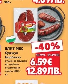 КАРАМАНОЛЕВ Балканска плескавица