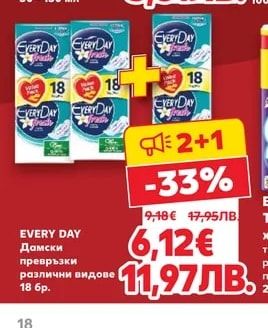 Every Day EVERY DAY Дамски превръзки