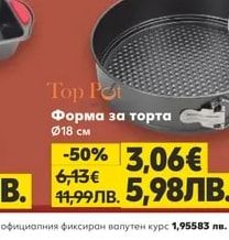 Top Pot Форма за торта