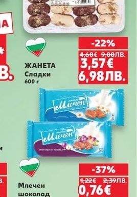 ЖАНЕТА Сладки