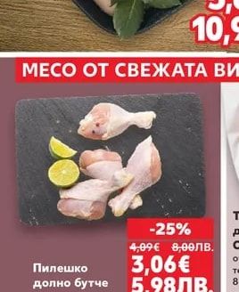 Пилешко филе от гърди