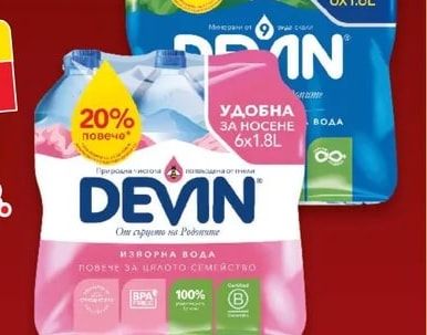 DEVIN Вода различни видове промопакет