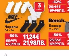 NIKE Спортен сак