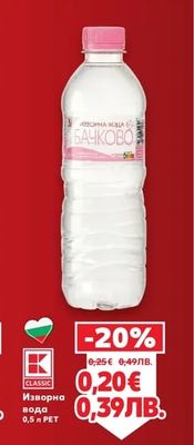 CLASSIC Изворна вода