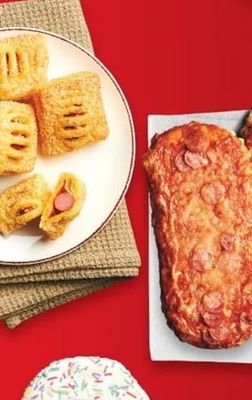 Минибаничка от бутертесто със сирене и сусам