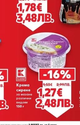 CLASSIC Топено сирене