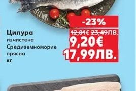 Ципура изчистена Средиземноморие