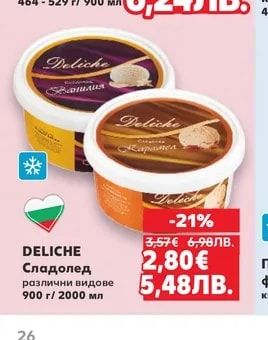 FAMILIA COLLECTION Сладолед