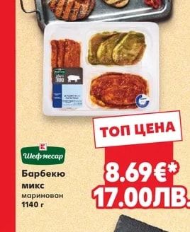 Шеф месар Маринован свински врат Балкански вкус