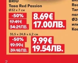 BRIO Тава Red Passion