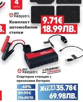 MY PROJECT. Комплект автомобилни стелки