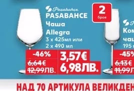 PASABAHCE Чаша Allegra