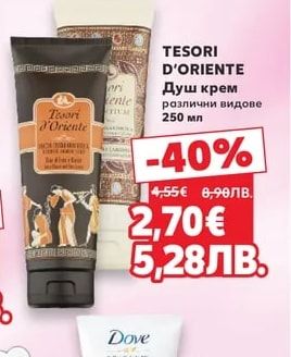TESORI D'ORIENTE Душ крем
